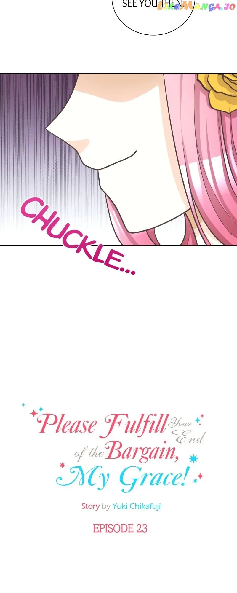 Please Fulfill Your End of the Bargain, My Grace! Chapter 23 page 21