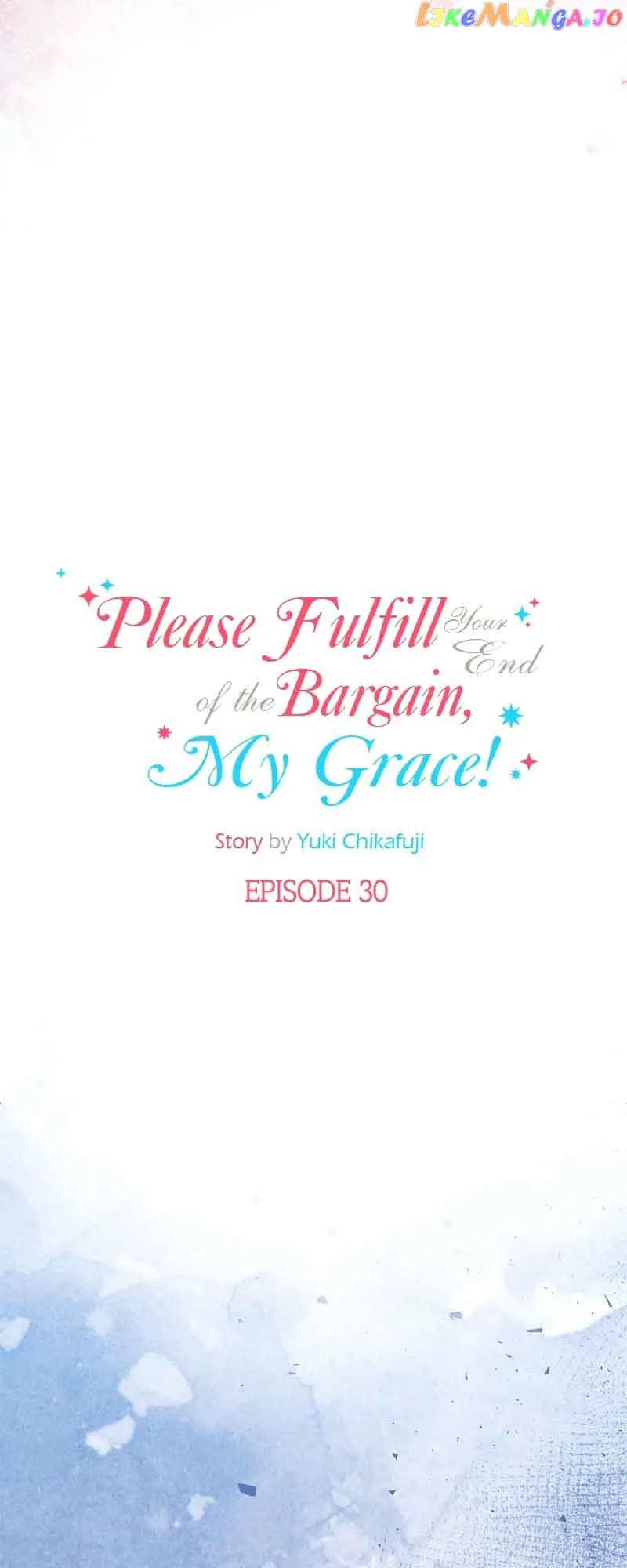 Please Fulfill Your End of the Bargain, My Grace! Chapter 30 page 9