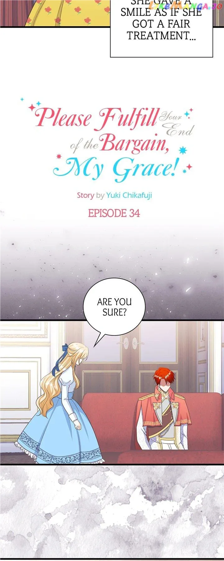 Please Fulfill Your End of the Bargain, My Grace! Chapter 34 page 3