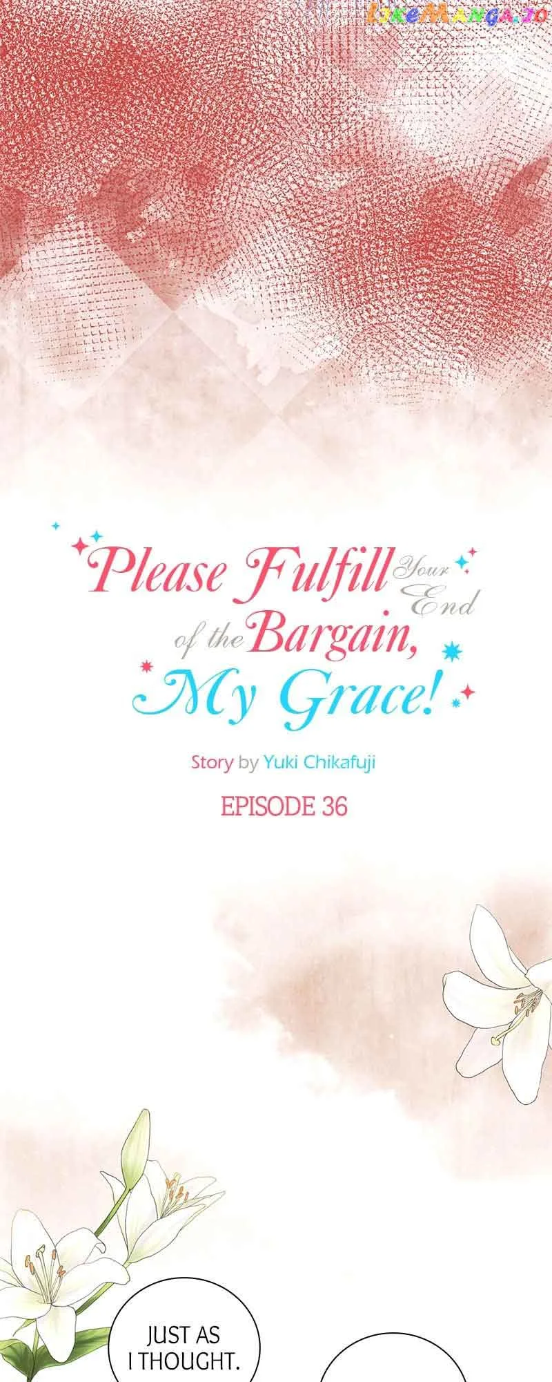 Please Fulfill Your End of the Bargain, My Grace! Chapter 36 page 5