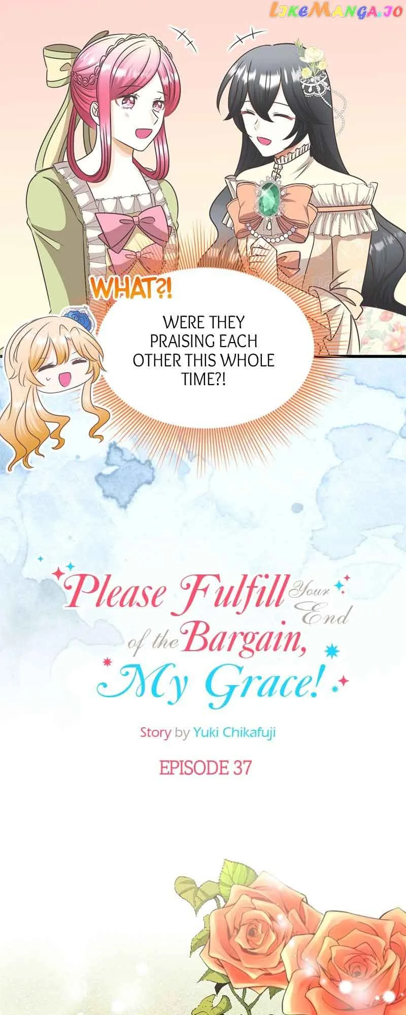 Please Fulfill Your End of the Bargain, My Grace! Chapter 37 page 19