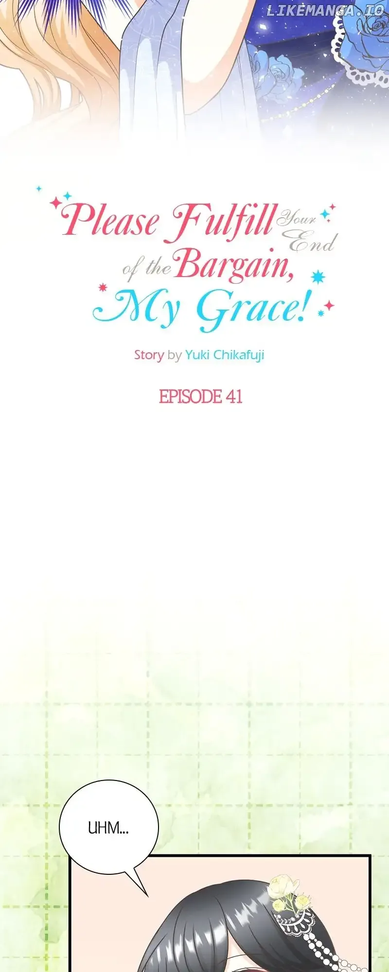 Please Fulfill Your End of the Bargain, My Grace! Chapter 41 page 6