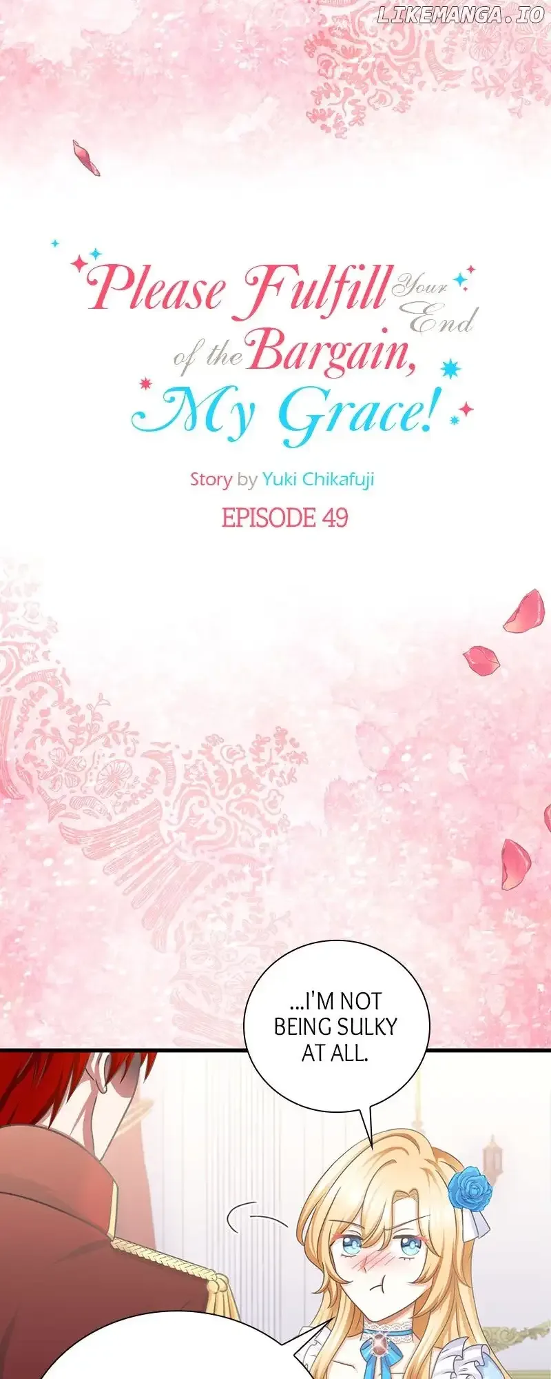 Please Fulfill Your End of the Bargain, My Grace! Chapter 49 page 9