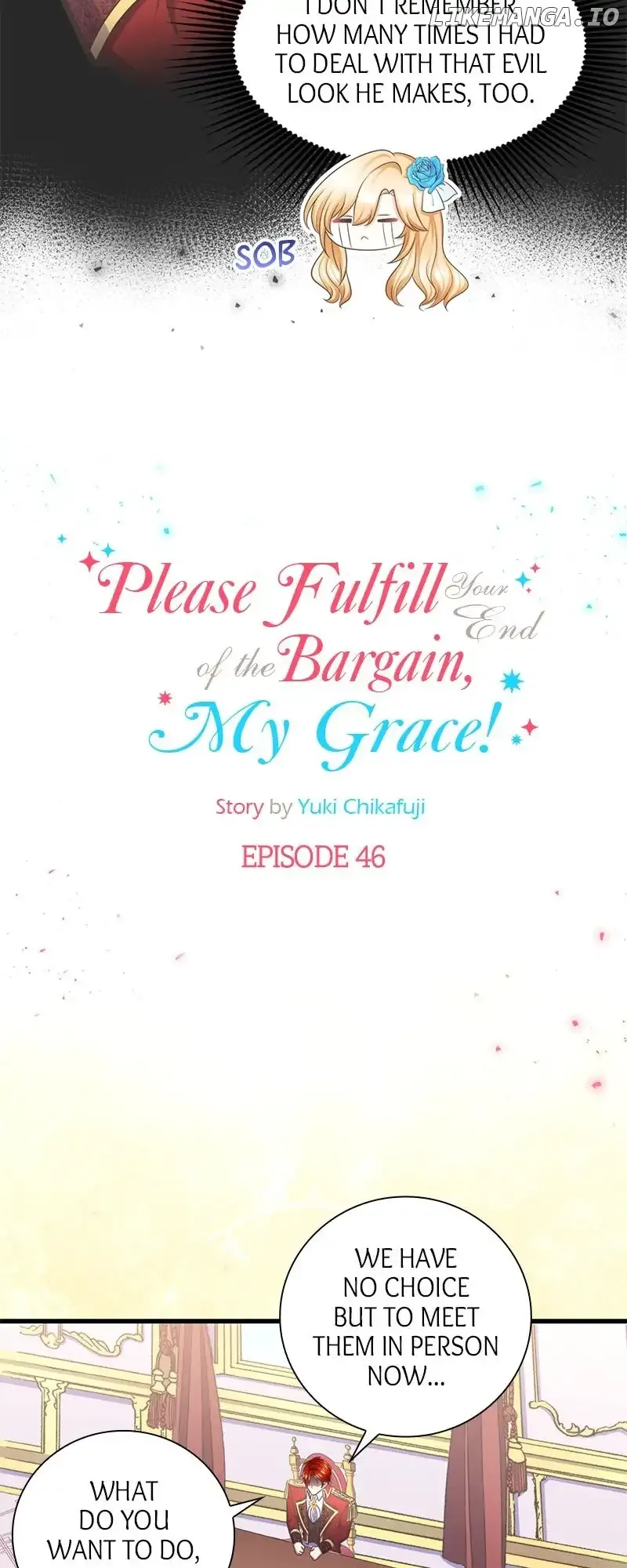 Please Fulfill Your End of the Bargain, My Grace! Chapter 46 page 7