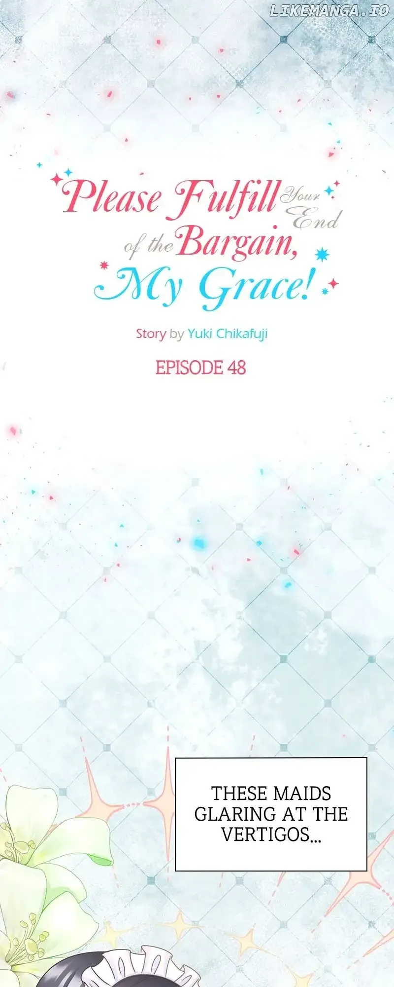 Please Fulfill Your End of the Bargain, My Grace! Chapter 48 page 8