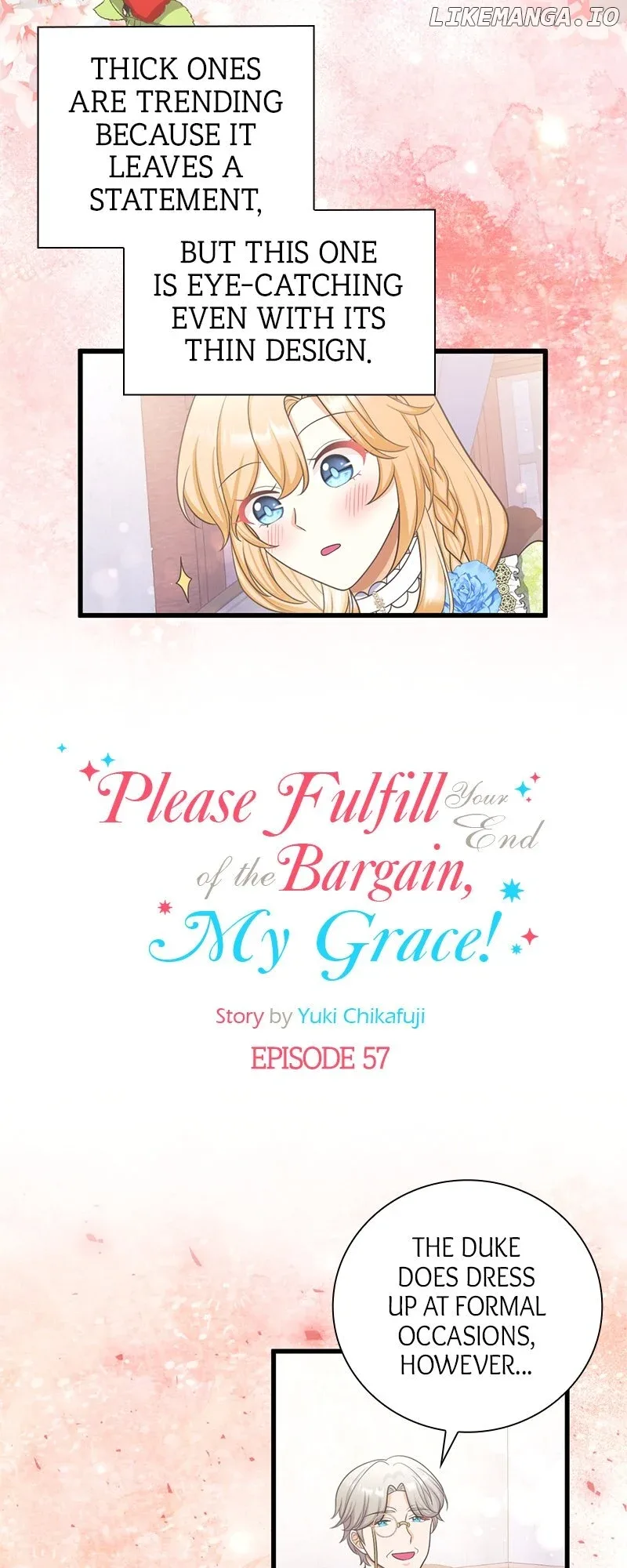 Please Fulfill Your End of the Bargain, My Grace! Chapter 57 page 3