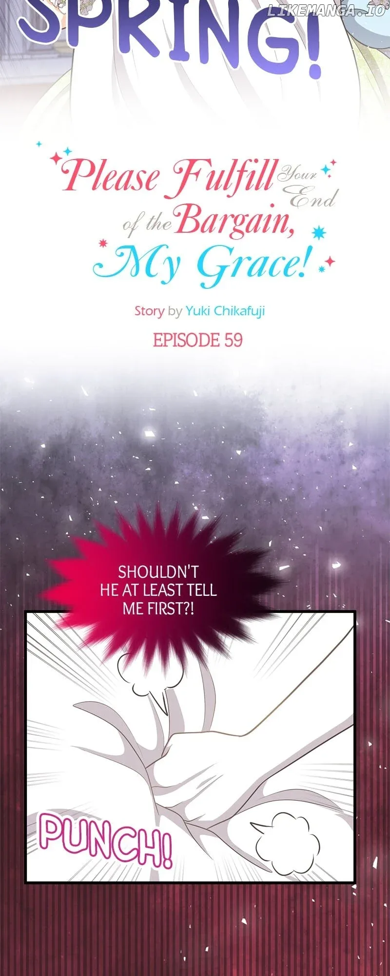 Please Fulfill Your End of the Bargain, My Grace! Chapter 59 page 4