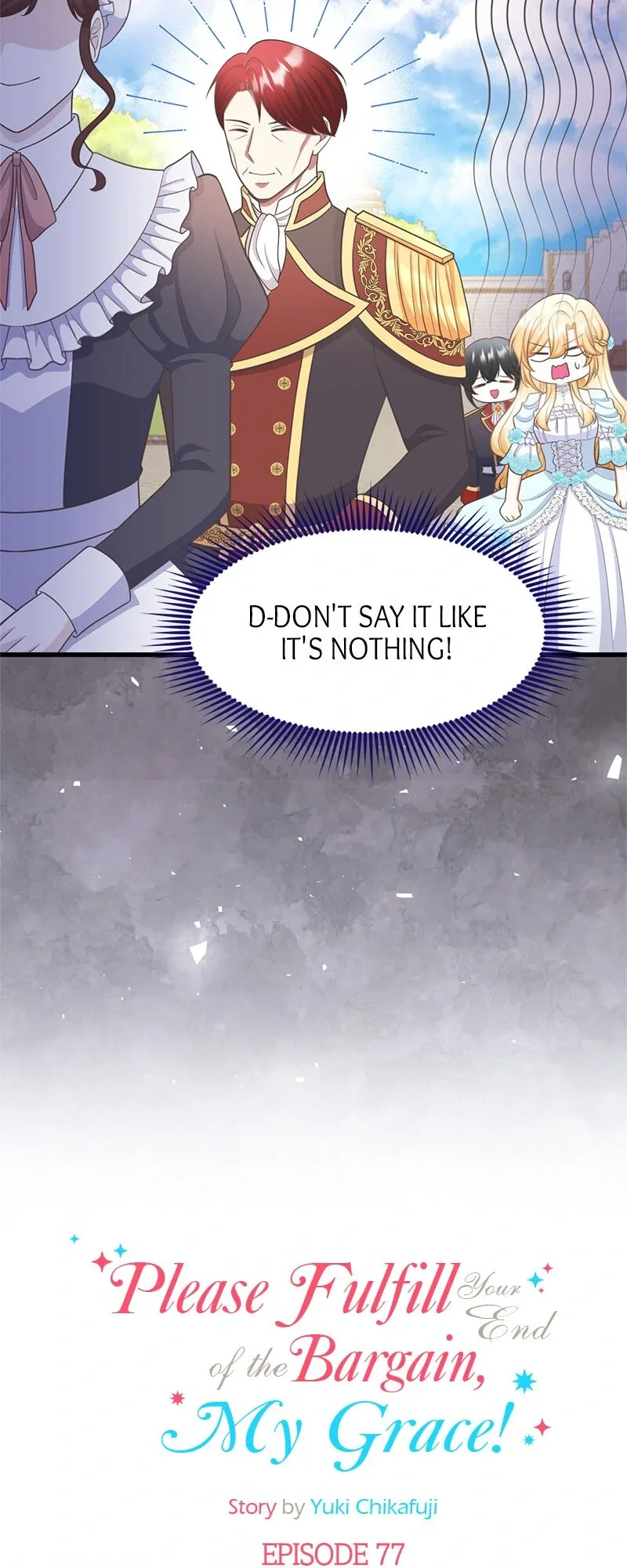 Please Fulfill Your End of the Bargain, My Grace! Chapter 77 page 5