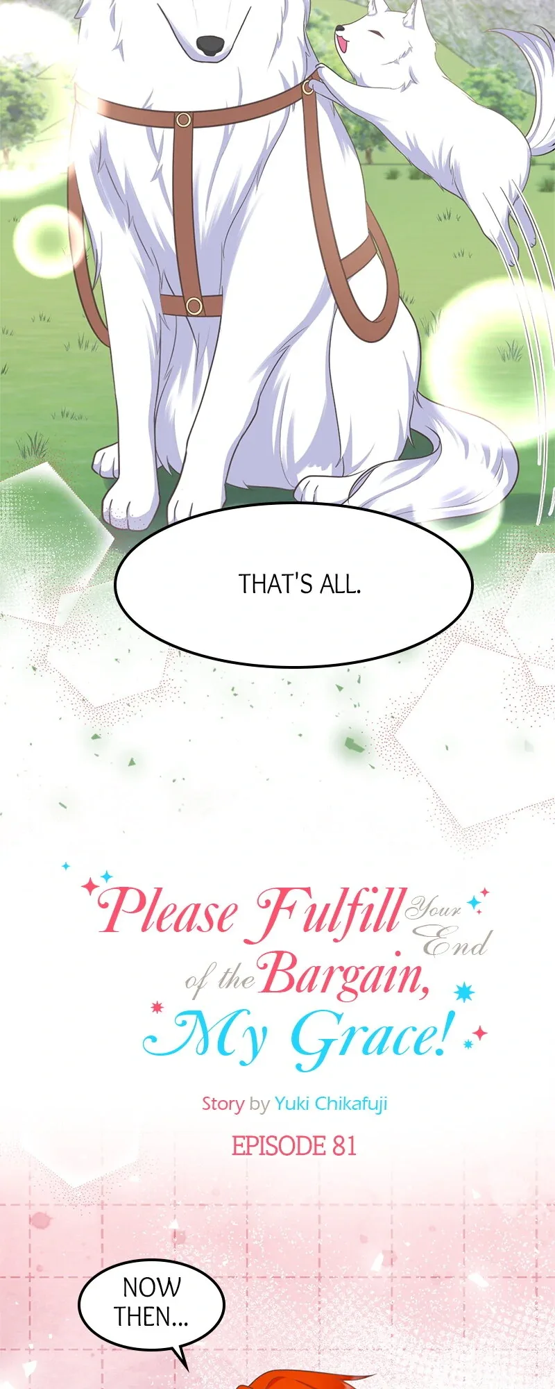 Please Fulfill Your End of the Bargain, My Grace! Chapter 81 page 6