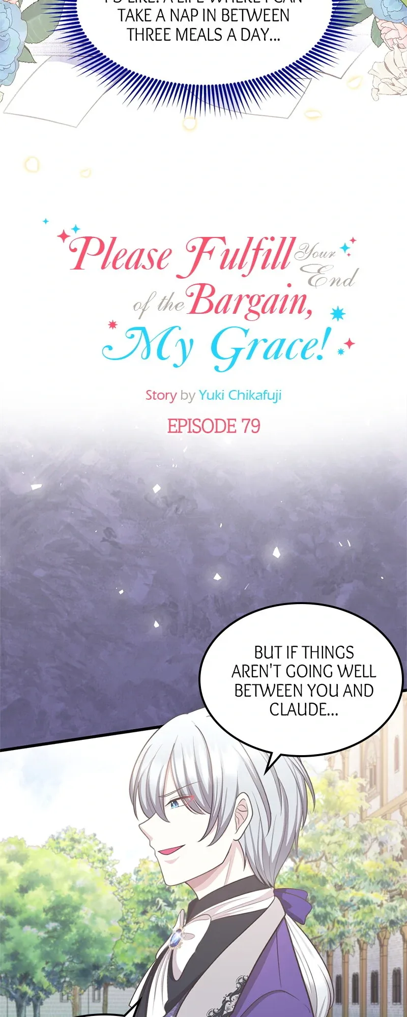 Please Fulfill Your End of the Bargain, My Grace! Chapter 79 page 6