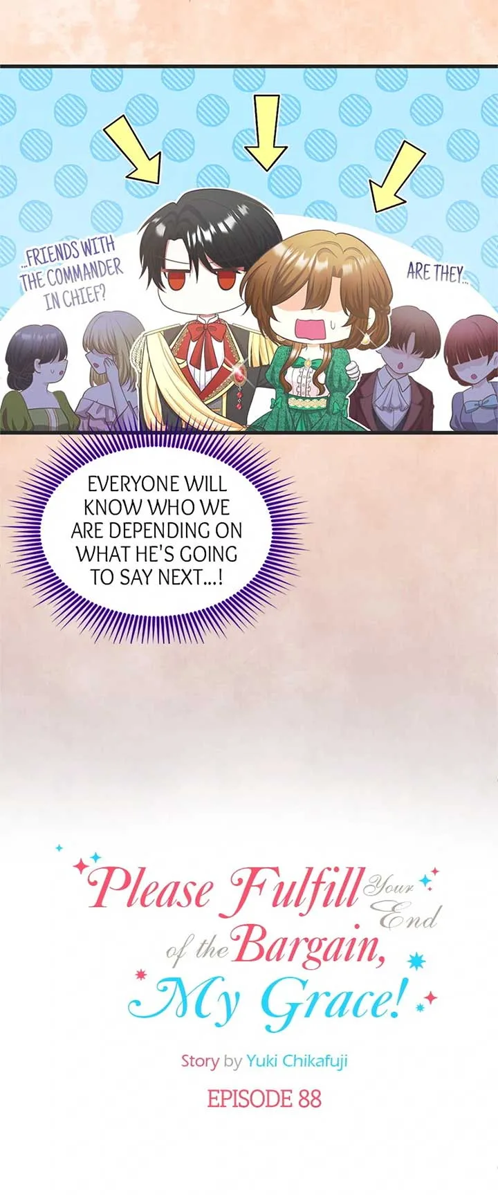 Please Fulfill Your End of the Bargain, My Grace! Chapter 88 page 7
