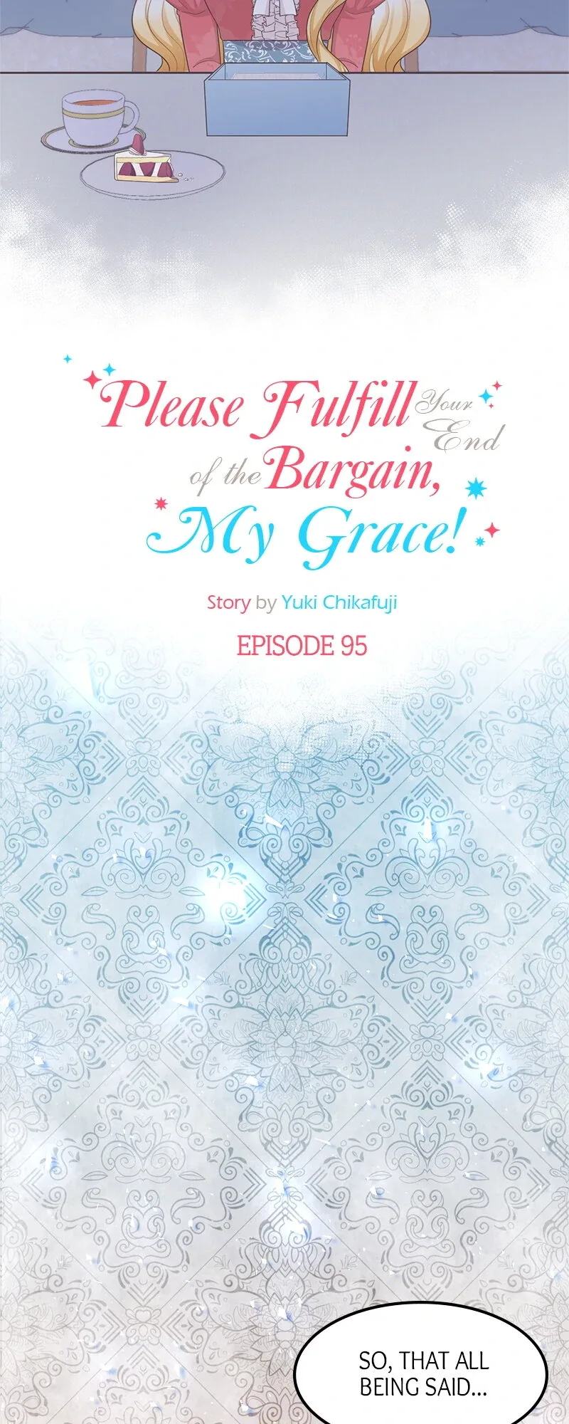 Please Fulfill Your End of the Bargain, My Grace! Chapter 95 page 4