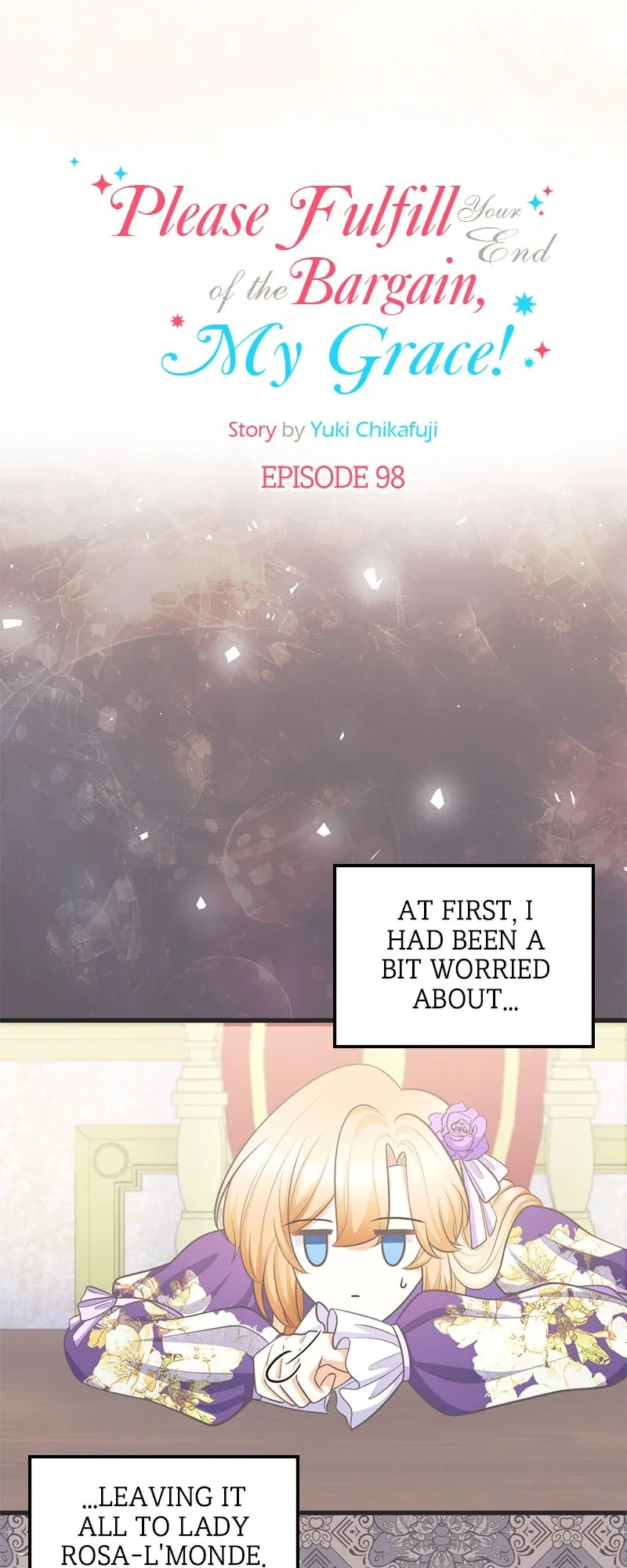 Please Fulfill Your End of the Bargain, My Grace! Chapter 98 page 5