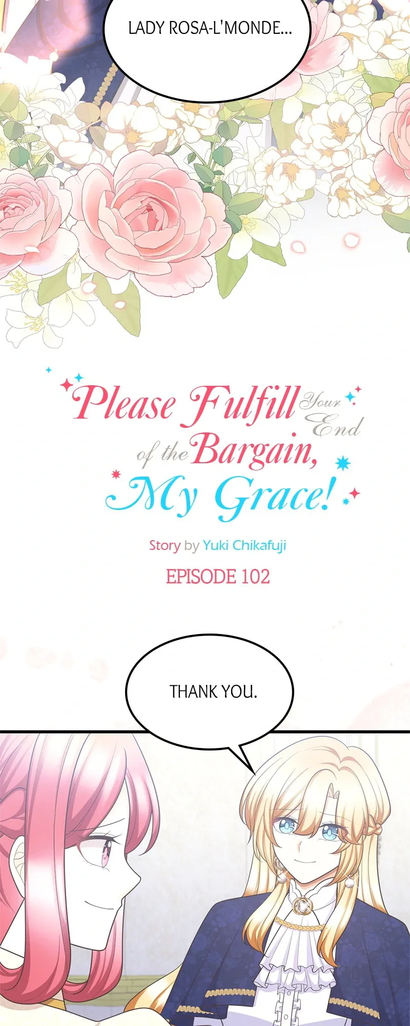 Please Fulfill Your End of the Bargain, My Grace! Chapter 102 page 3