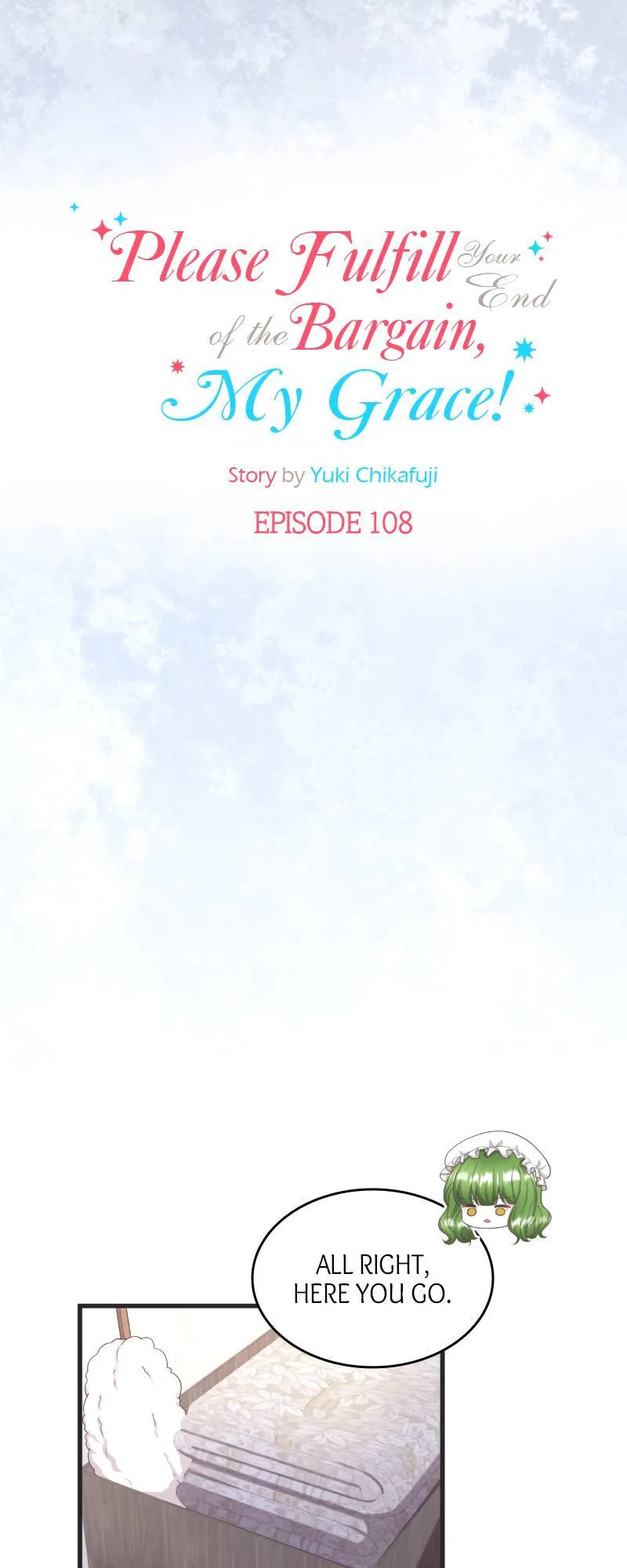 Please Fulfill Your End of the Bargain, My Grace! Chapter 108 page 7