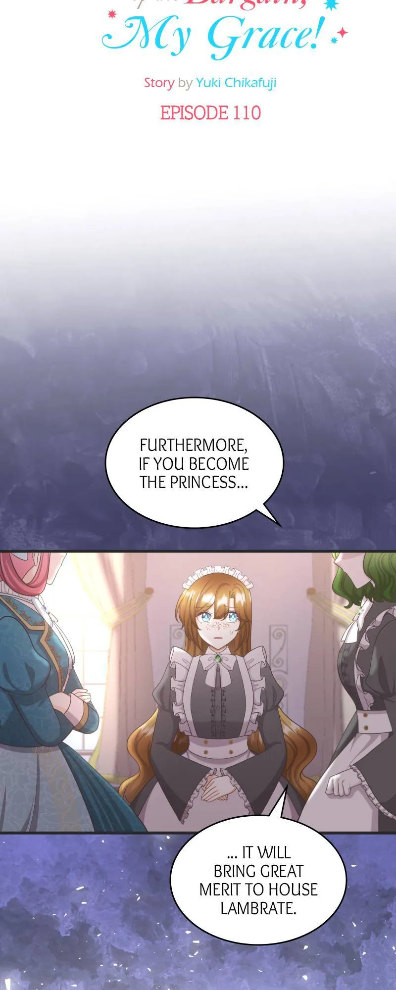 Please Fulfill Your End of the Bargain, My Grace! Chapter 110 page 8