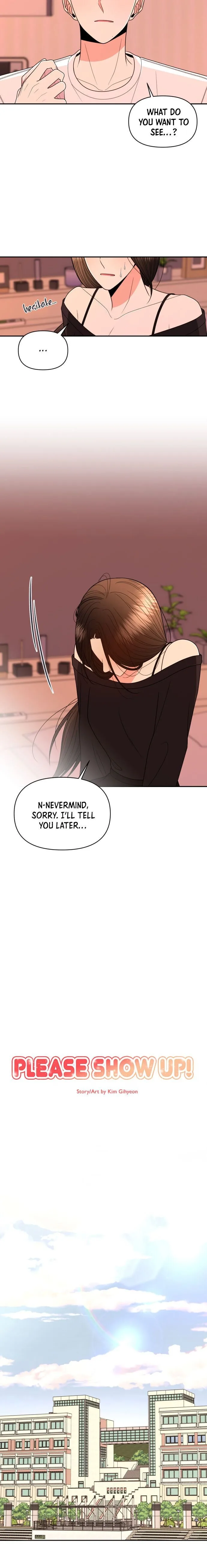 Please Show Up! Chapter 18 page 3