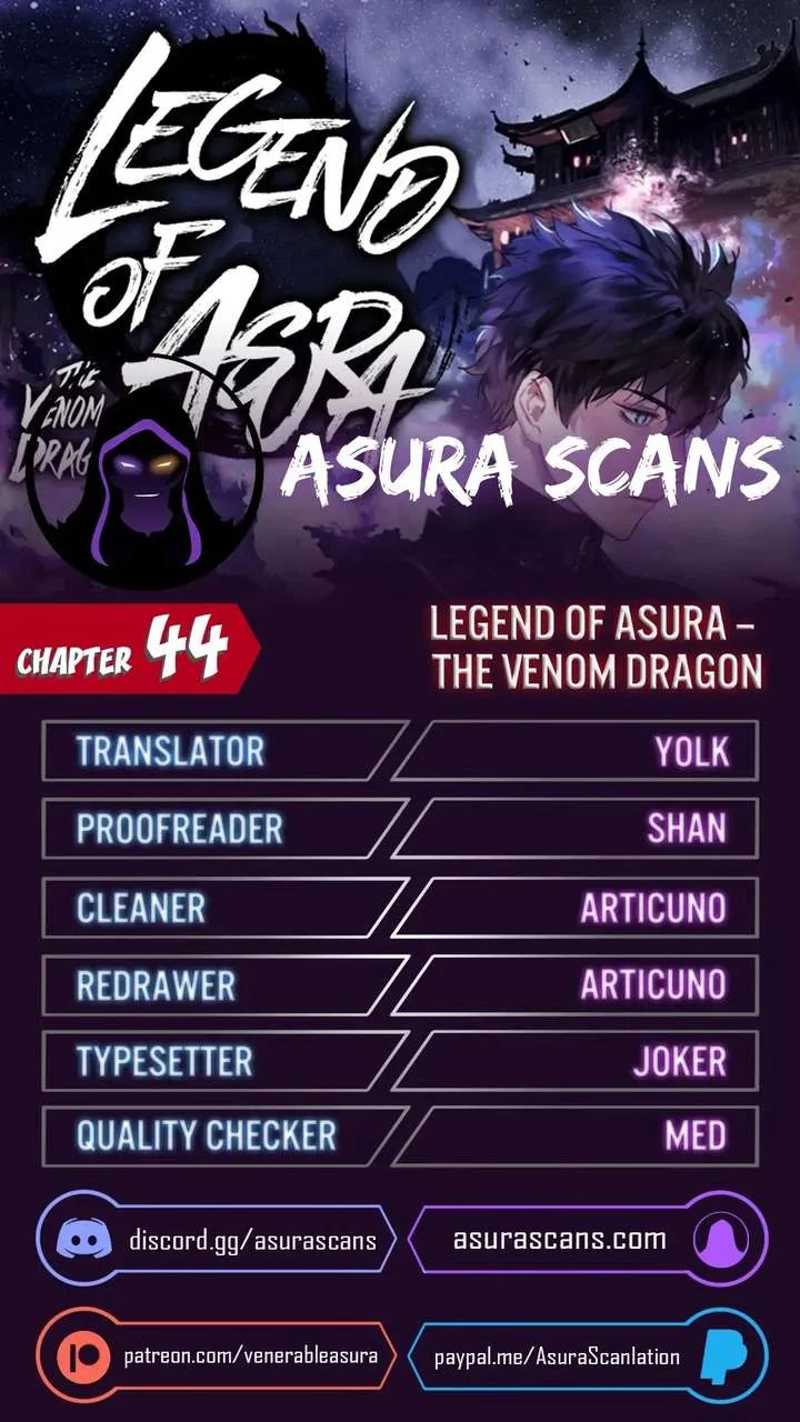 Poison Dragon: The Legend of an Asura Chapter 44 page 1