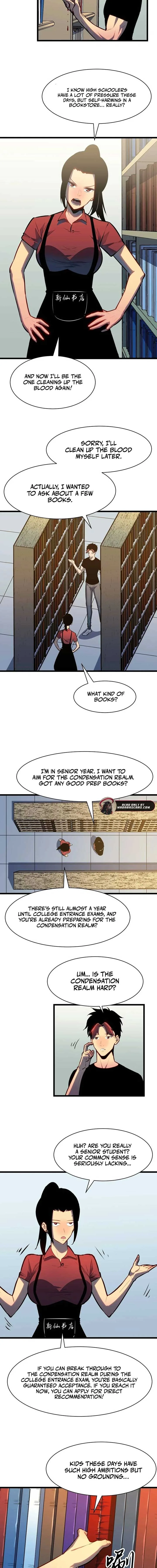 Prepaid Dragon King Tanks Everything! Chapter 8 page 9