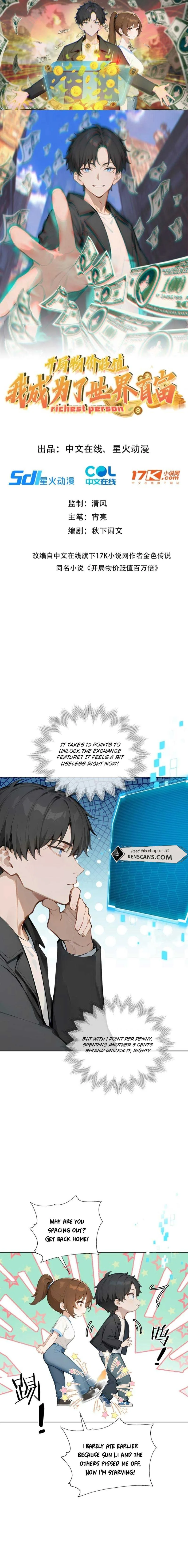 Prices Depreciated, and I Became the World’s Richest Person Chapter 5 page 3