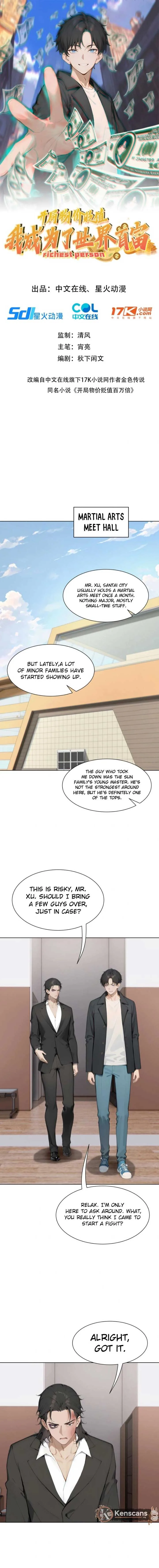 Prices Depreciated, and I Became the World’s Richest Person Chapter 32 page 3