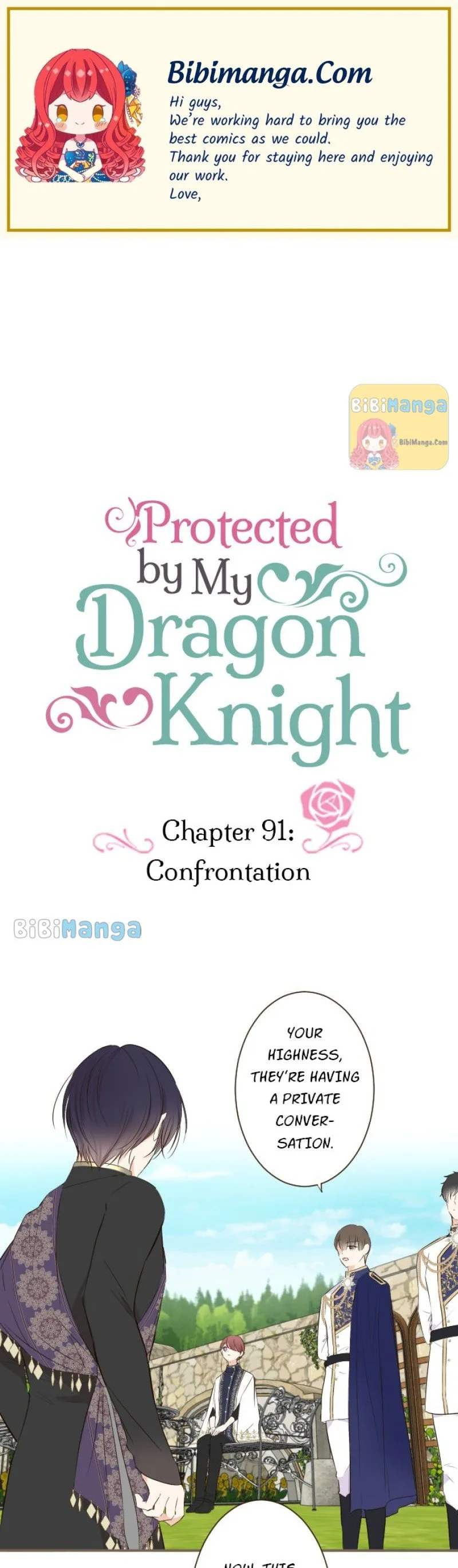 Protected by My Dragon Knight Chapter 91 page 2