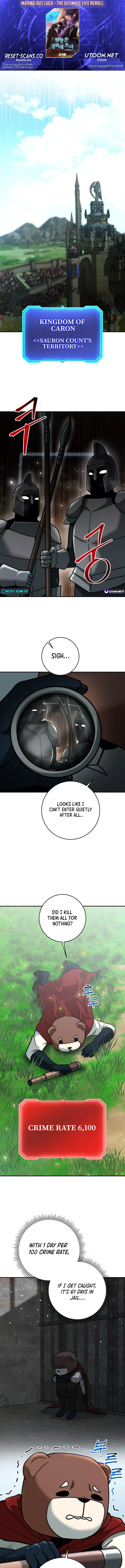 Putting My Life on the Line, I Go All-in on Luck Enhancement Chapter 19 page 2