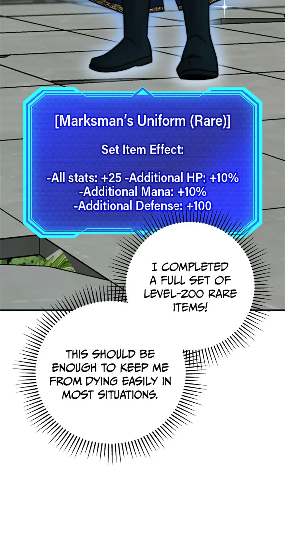 Putting My Life on the Line, I Go All-in on Luck Enhancement Chapter 24 page 42