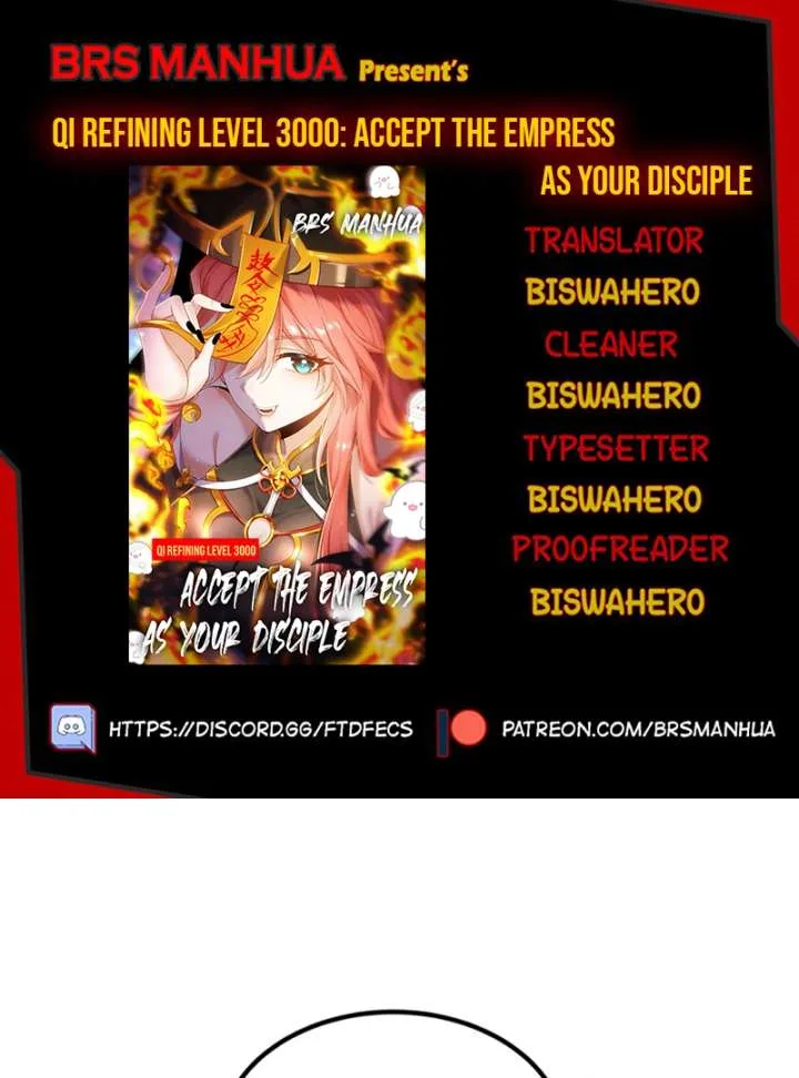 Qi Refining Level 3000: Accept the Empress as your disciple Chapter 2 page 2
