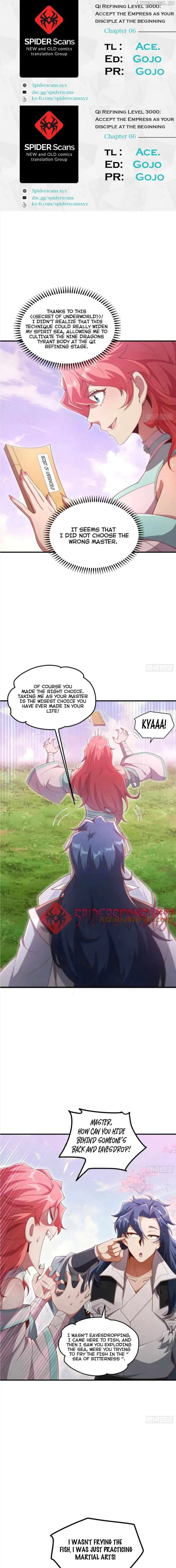 Qi Refining Level 3000: Accept the Empress as your disciple Chapter 6 page 2