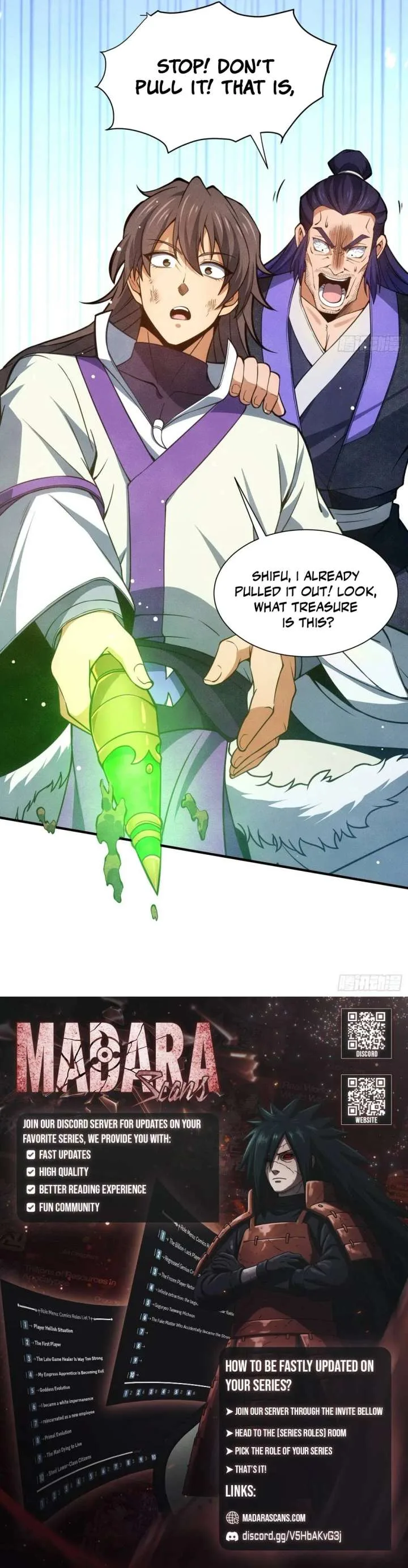 Qi Refining Level 3000: Accept the Empress as your disciple Chapter 16 page 107