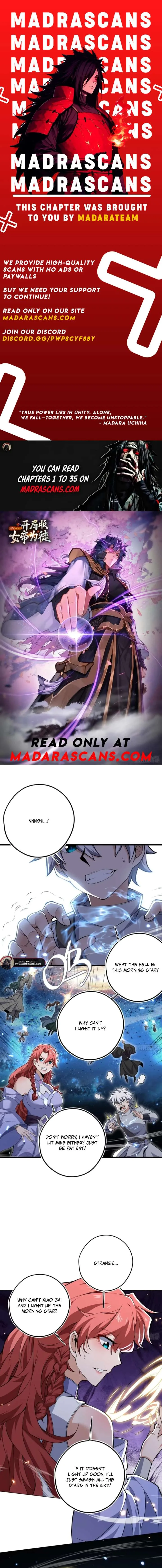 Qi Refining Level 3000: Accept the Empress as your disciple Chapter 35 page 1