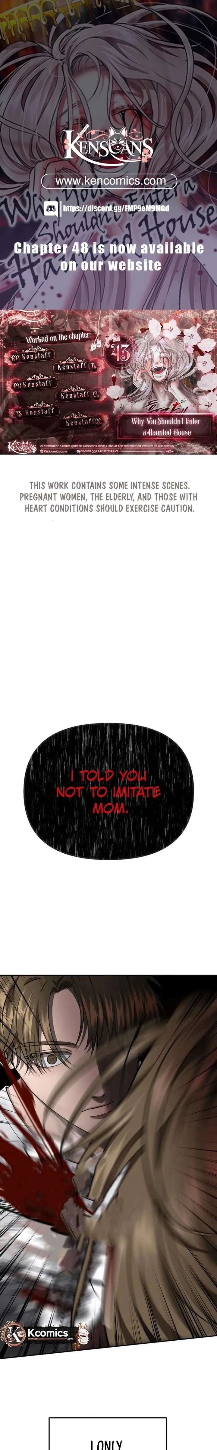 Reasons Not to Enter a Haunted house Chapter 43 page 2
