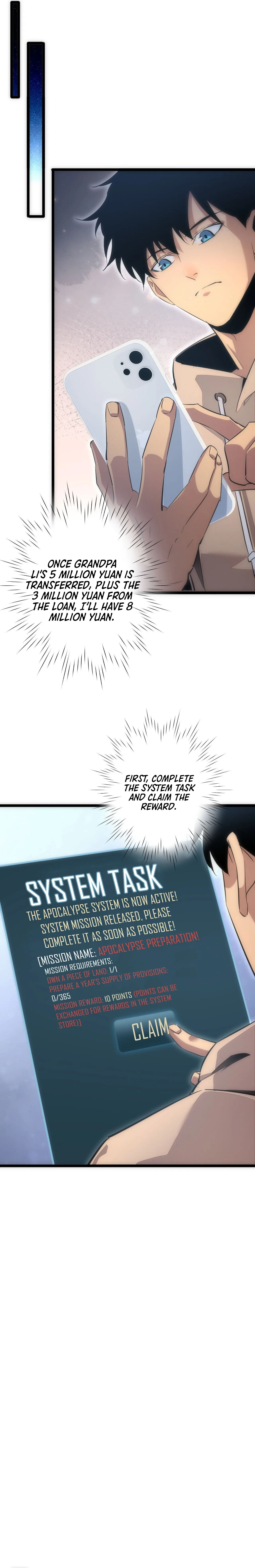 Rebirth in the end times: I reached the top by opening boxes Chapter 3 page 11