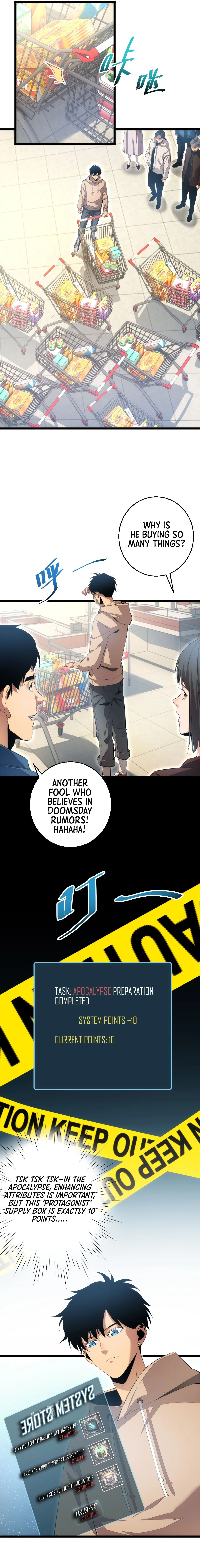 Rebirth in the end times: I reached the top by opening boxes Chapter 3 page 13