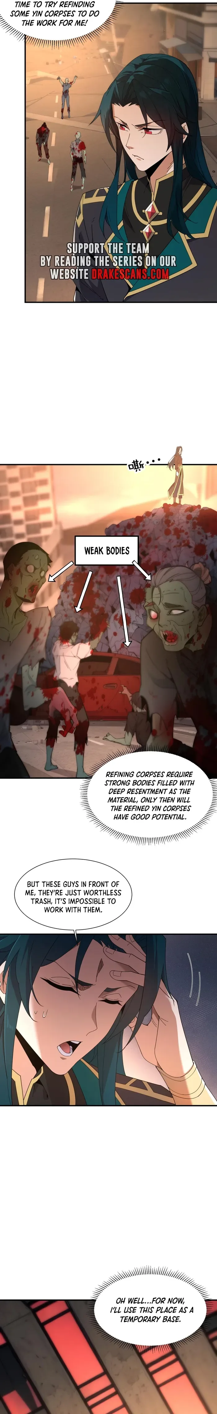 Reborn as a Demonic Cultivator: Starting with a Zombie Planet Chapter 2 page 3