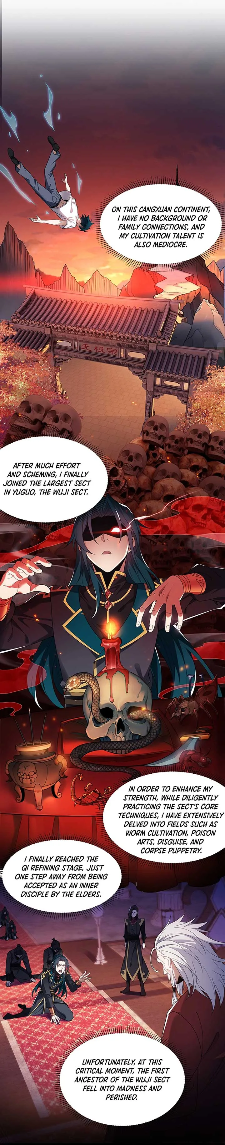 Reborn as a Demonic Cultivator: Starting with a Zombie Planet Chapter 1 page 5