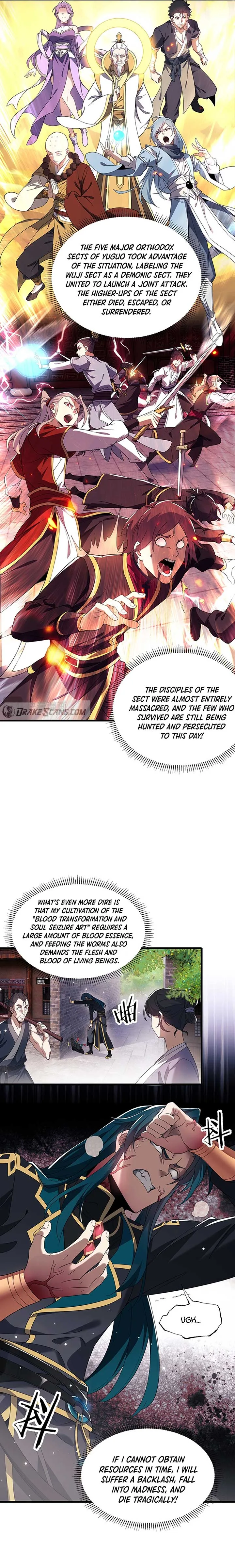 Reborn as a Demonic Cultivator: Starting with a Zombie Planet Chapter 1 page 6
