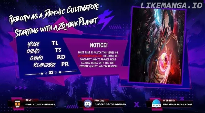 Reborn as a Demonic Cultivator: Starting with a Zombie Planet Chapter 3 page 2