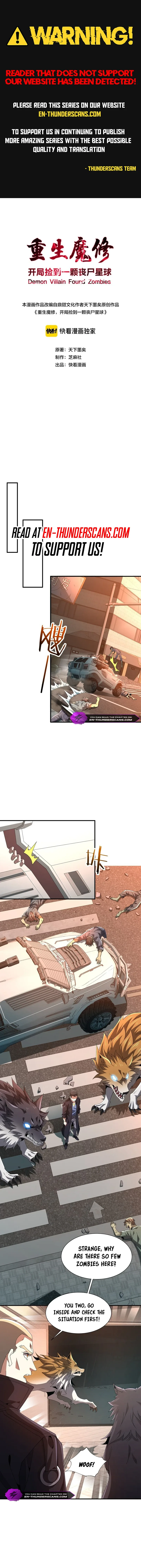 Reborn as a Demonic Cultivator: Starting with a Zombie Planet Chapter 3 page 3