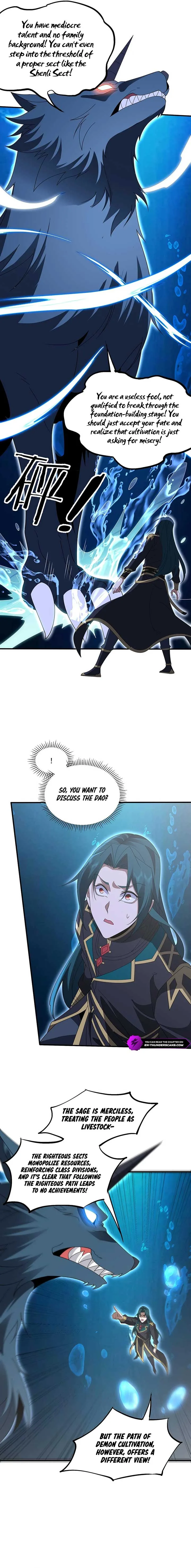 Reborn as a Demonic Cultivator: Starting with a Zombie Planet Chapter 13 page 4