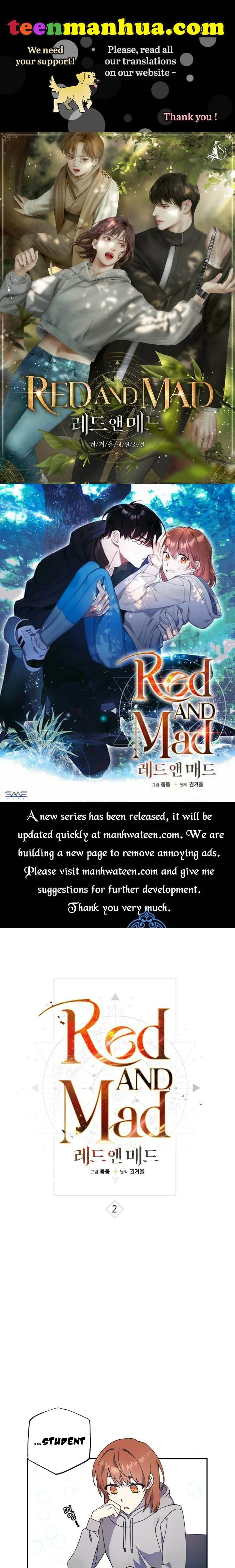 Red and Mad Chapter 2 page 2