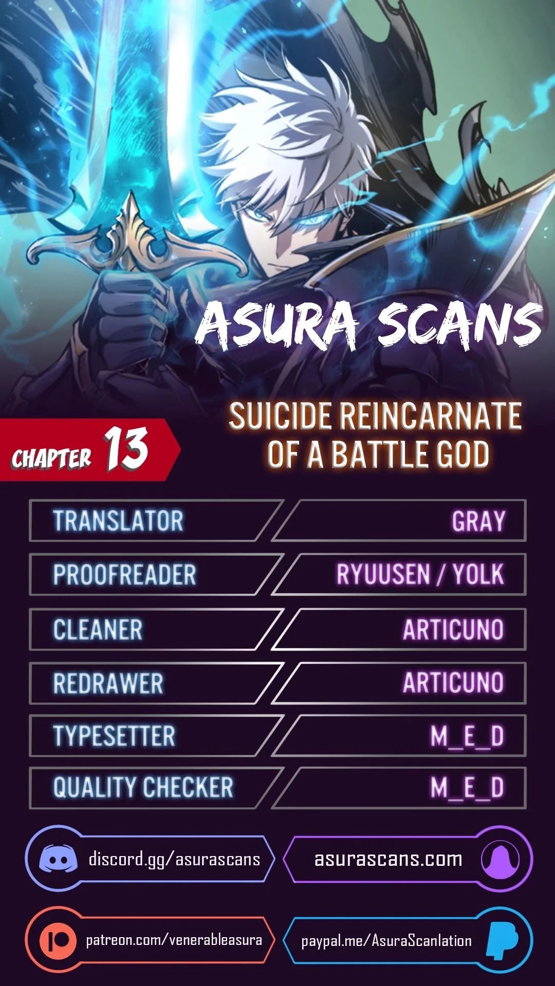 Reincarnation of the Suicidal Battle God Chapter 13 page 2