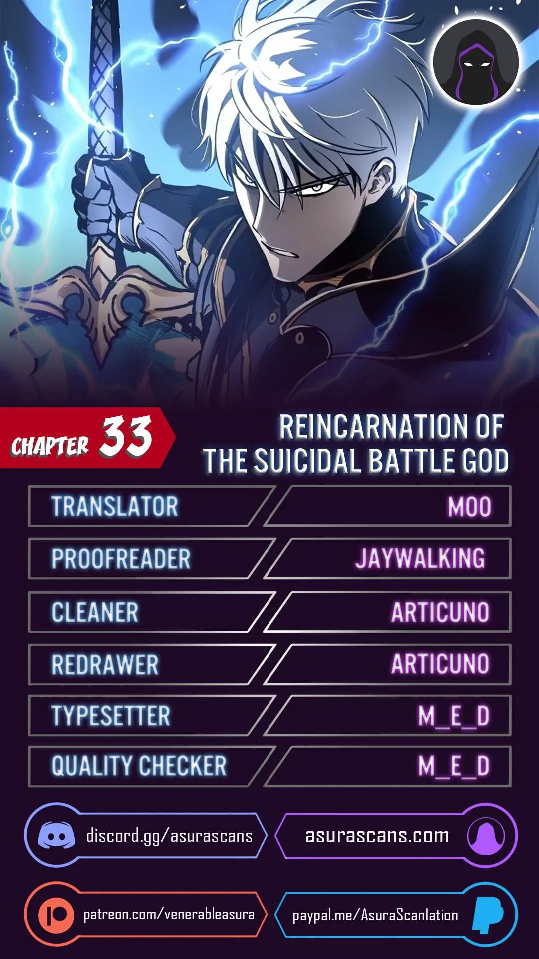 Reincarnation of the Suicidal Battle God Chapter 33 page 2