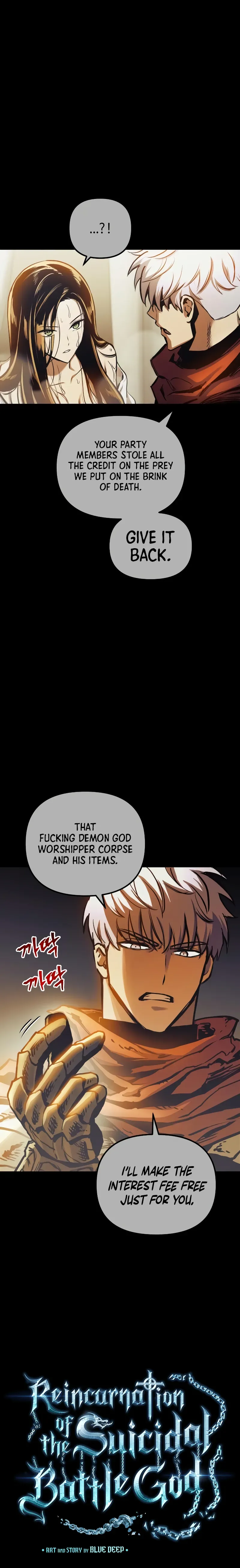 Reincarnation of the Suicidal Battle God Chapter 99 page 9