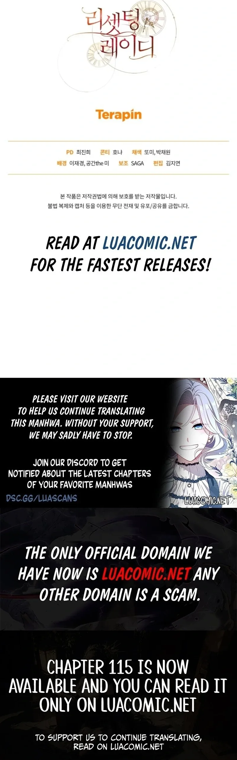 Resetting Lady Chapter 110 page 113