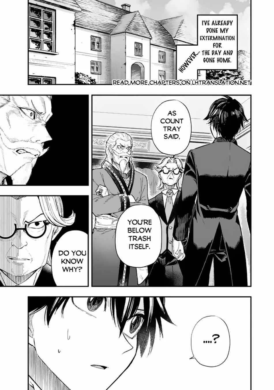 Gomi Ika da to Tsuihousareta Shounin, Jitsu wa Zensei Kensha desu Chapter 1 page 5