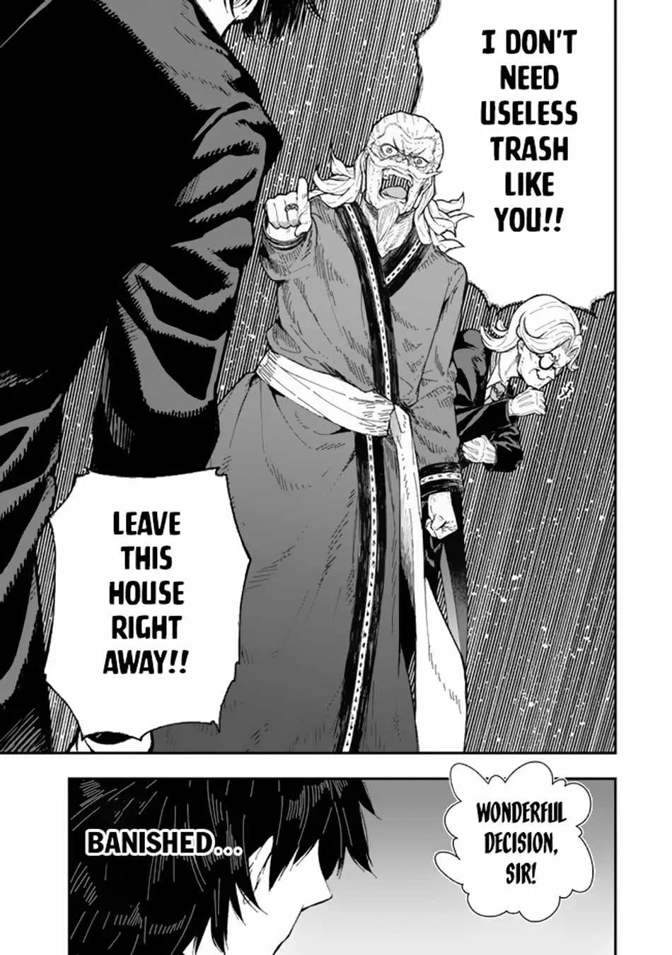 Gomi Ika da to Tsuihousareta Shounin, Jitsu wa Zensei Kensha desu Chapter 1 page 11