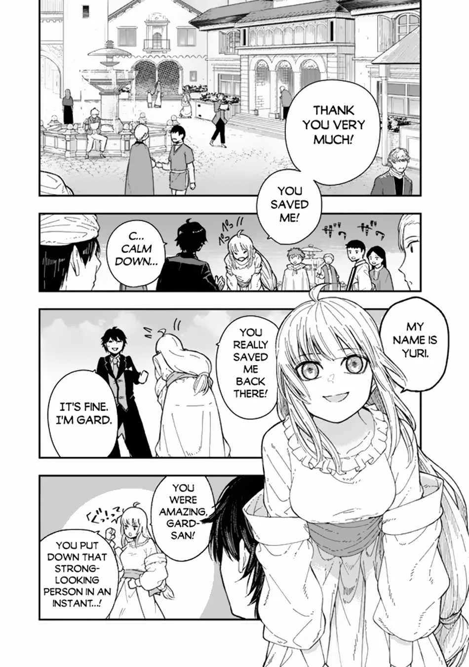 Gomi Ika da to Tsuihousareta Shounin, Jitsu wa Zensei Kensha desu Chapter 1 page 42