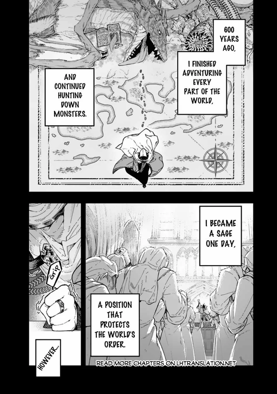 Gomi Ika da to Tsuihousareta Shounin, Jitsu wa Zensei Kensha desu Chapter 1 page 45